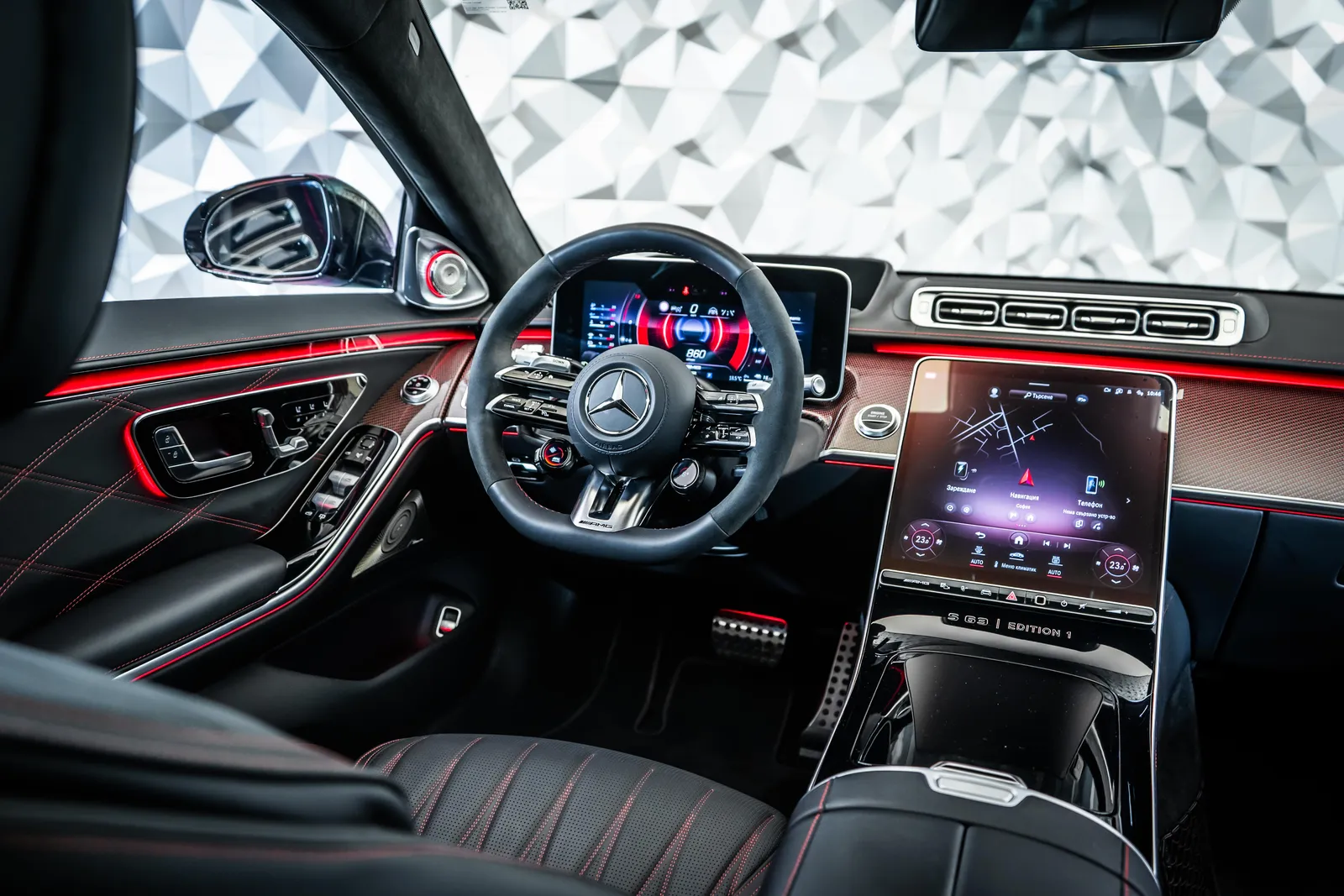 Mercedes-Benz S 63 AMG Edition 1*Carbon*Pano*Burmester – снимка 10