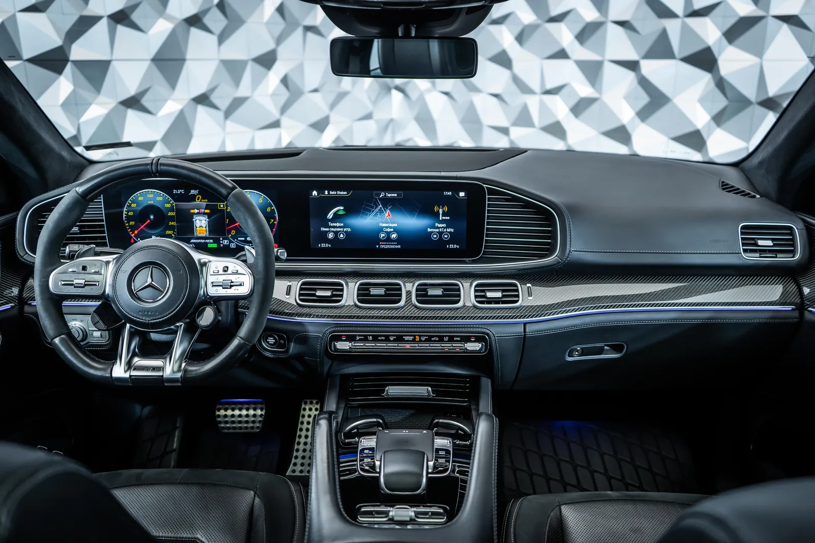 Mercedes-Benz GLE 53 4MATIC AMG Coupe*Burmester*Carbon*360*Night*MagicVis – снимка 11