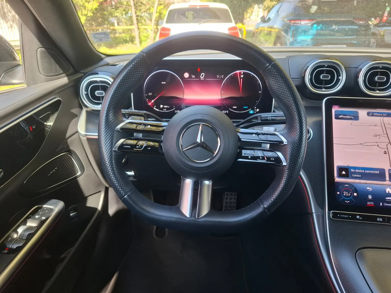 Mercedes-Benz C 200 4M AMG WideScreen MBUX MASSAGE 360 – снимка 7